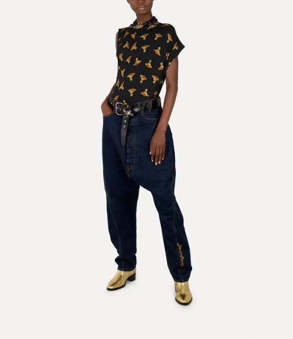 Women Hebo Top Black Hologram Orbs Viviennewestwood Shirts And Tops