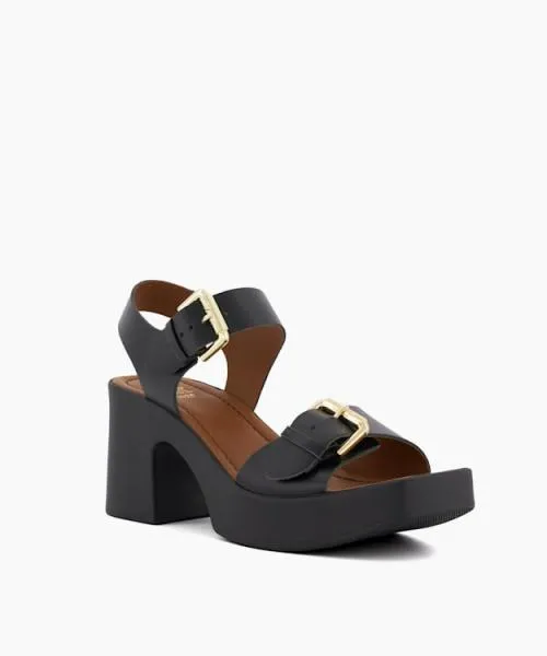 Women Heeled Sandals Dune London Jenies 8211 Black Black Women Heeled Sandals Dune London Jenies 8211 Black Black