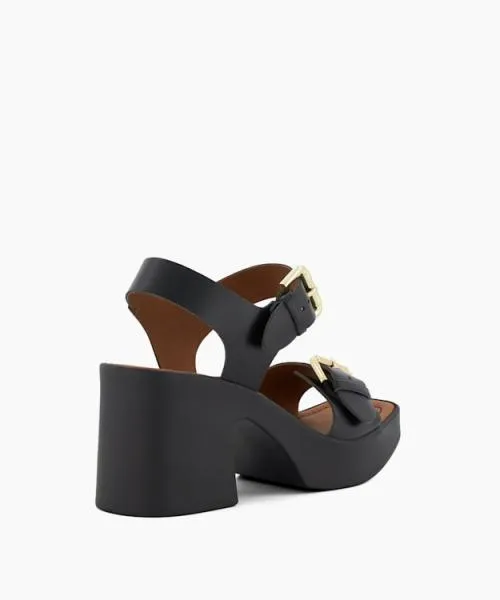 Women Heeled Sandals Dune London Jenies 8211 Black Black Women Heeled Sandals Dune London Jenies 8211 Black Black