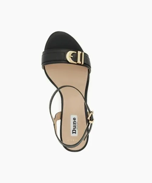 Women Heeled Sandals Dune London Jessie 8211 Black Black Women Heeled Sandals Dune London Jessie 8211 Black Black