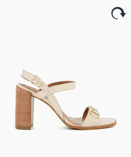 Women Heeled Sandals Dune London Jili 8211 Ecru Neutral Women Heeled Sandals Dune London Jili 8211 Ecru Neutral