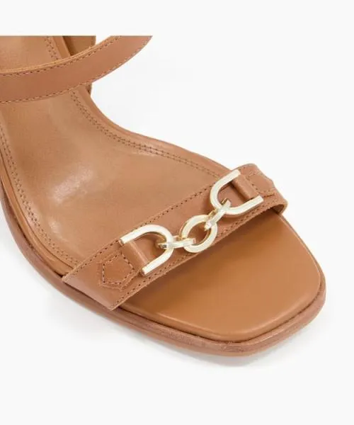 Women Heeled Sandals Dune London Junior 8211 Tan Brown Women Heeled Sandals Dune London Junior 8211 Tan Brown