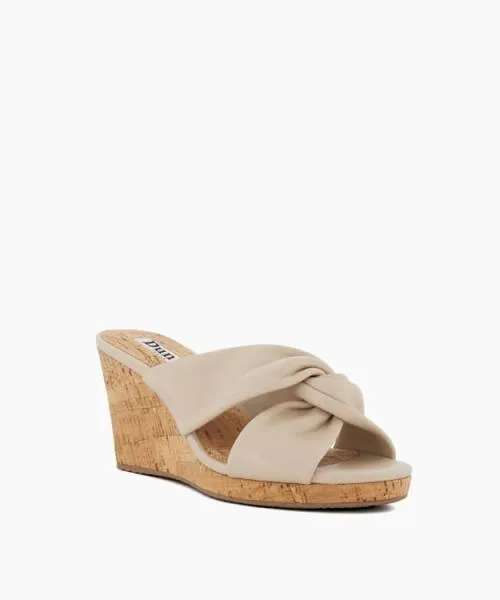 Women Heeled Sandals Dune London Kacee 8211 Ecru Neutral Women Heeled Sandals Dune London Kacee 8211 Ecru Neutral
