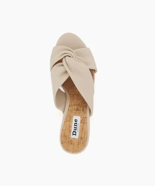 Women Heeled Sandals Dune London Kacee 8211 Ecru Neutral Women Heeled Sandals Dune London Kacee 8211 Ecru Neutral