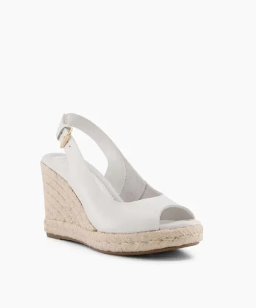Women Heeled Sandals Dune London Kimmy 8211 White White Women Heeled Sandals Dune London Kimmy 8211 White White
