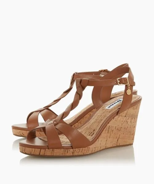 Women Heeled Sandals Dune London Koala 8211 Tan Brown Women Heeled Sandals Dune London Koala 8211 Tan Brown