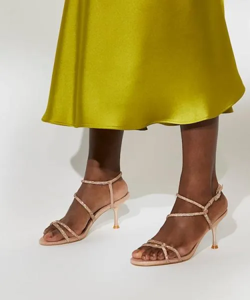 Women Heeled Sandals Dune London Majestys 8211 Gold Metallic Women Heeled Sandals Dune London Majestys 8211 Gold Metallic