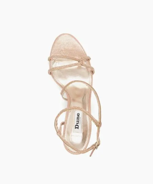 Women Heeled Sandals Dune London Majestys 8211 Gold Metallic Women Heeled Sandals Dune London Majestys 8211 Gold Metallic