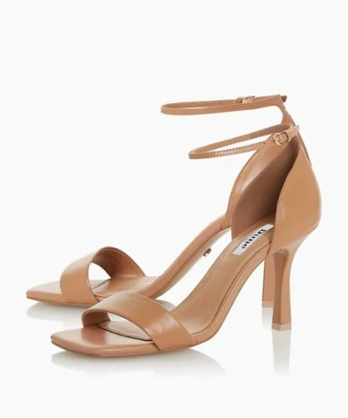 Women Heeled Sandals Dune London Meri 8211 Camel Brown Women Heeled Sandals Dune London Meri 8211 Camel Brown