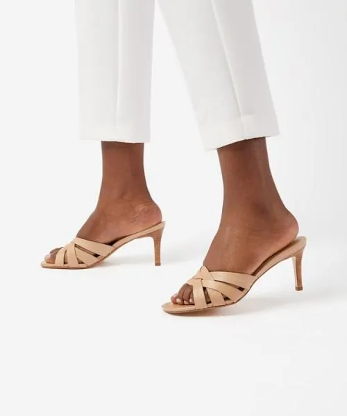 Women Heeled Sandals Dune London Millies 8211 Camel Brown Women Heeled Sandals Dune London Millies 8211 Camel Brown