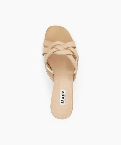 Women Heeled Sandals Dune London Millies 8211 Camel Brown Women Heeled Sandals Dune London Millies 8211 Camel Brown