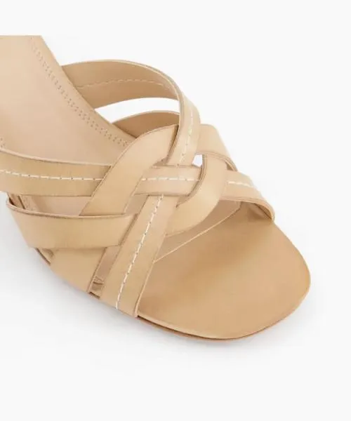 Women Heeled Sandals Dune London Millies 8211 Camel Brown Women Heeled Sandals Dune London Millies 8211 Camel Brown