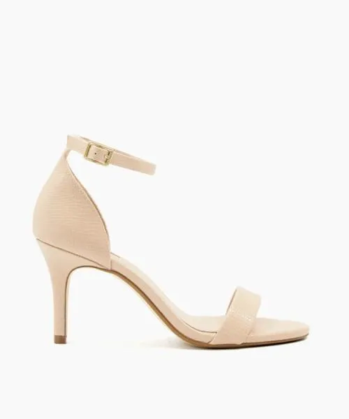 Women Heeled Sandals Dune London Morra 8211 Blush Pink