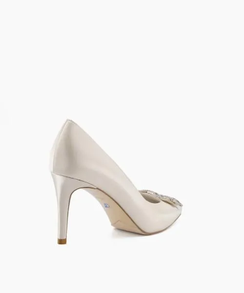 Women Heels Dune London Bellissima 8211 Ivory White Women Heels Dune London Bellissima 8211 Ivory White
