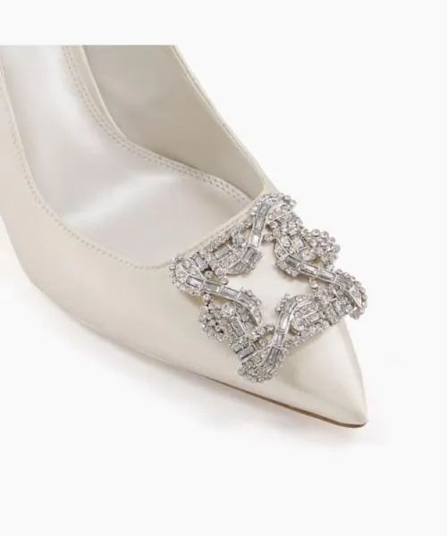 Women Heels Dune London Bellissima 8211 Ivory White Women Heels Dune London Bellissima 8211 Ivory White