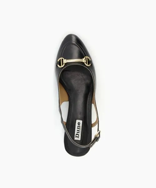Women Heels Dune London Cassie 8211 Black Black Leather Women Heels Dune London Cassie 8211 Black Black Leather