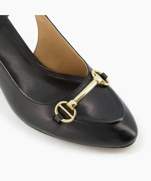 Women Heels Dune London Cassie 8211 Black Black Leather Women Heels Dune London Cassie 8211 Black Black Leather