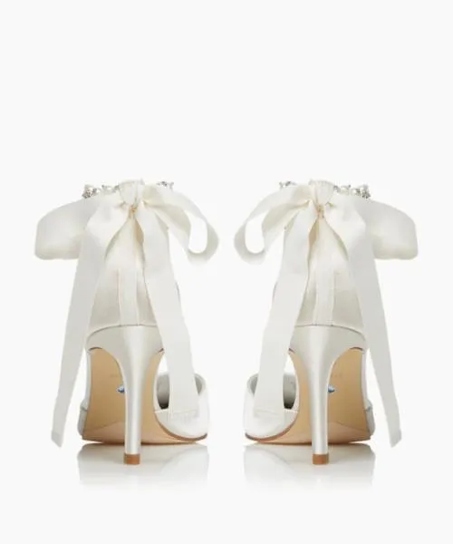 Women Heels Dune London Clarette 8211 Ivory White Women Heels Dune London Clarette 8211 Ivory White