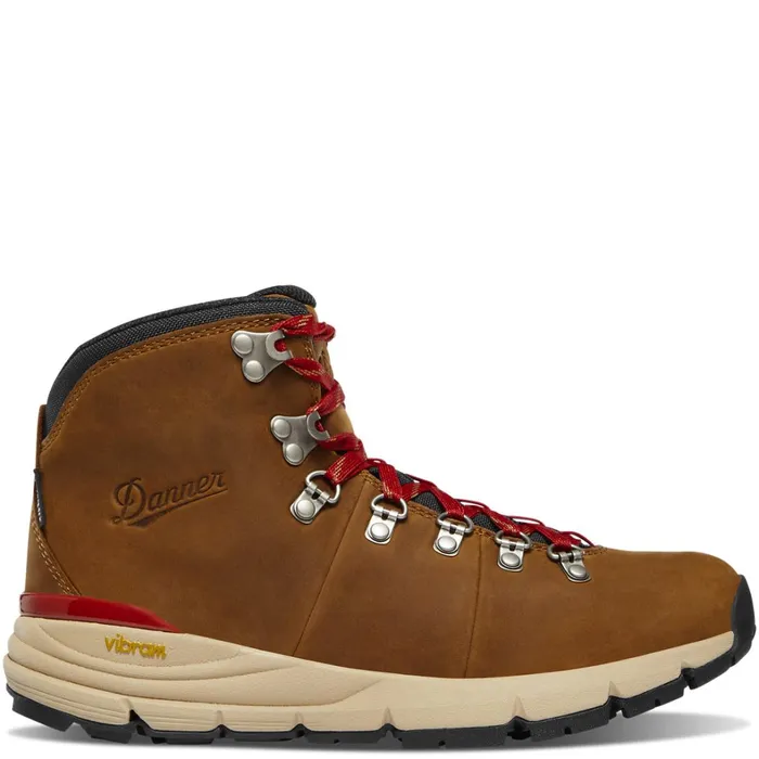Women Hike Danner Mountain 600 Leaf GTX Grizzly Brownrhodo Red