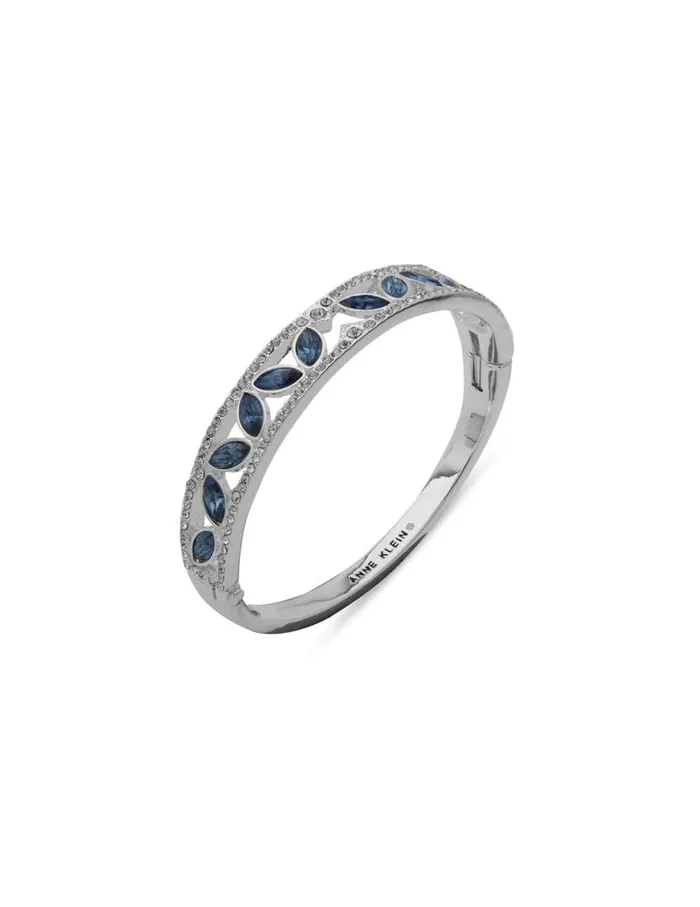 Women Hinge Bracelet Set Sapphire In Gift Box Anne Klein Bracelets