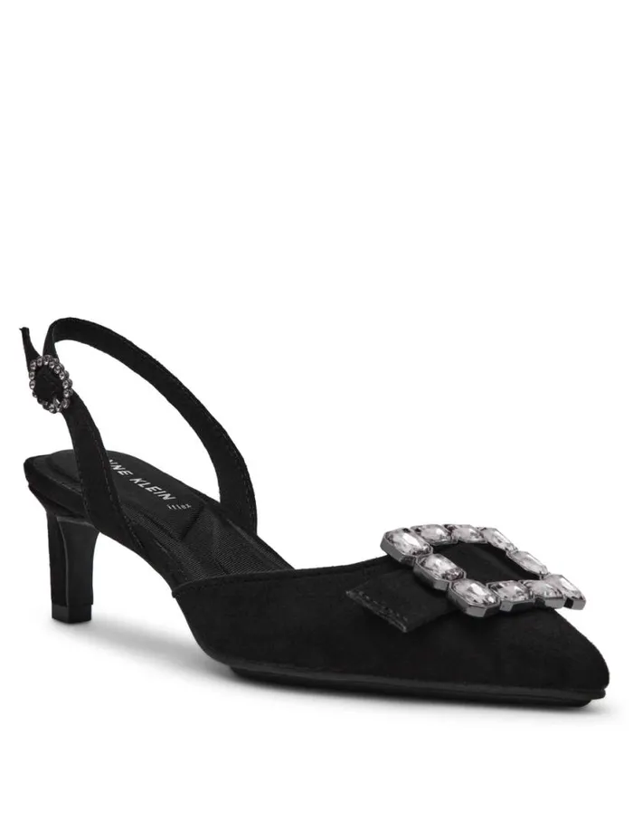 Women Inez Slingback Pump Black Anne Klein Heels