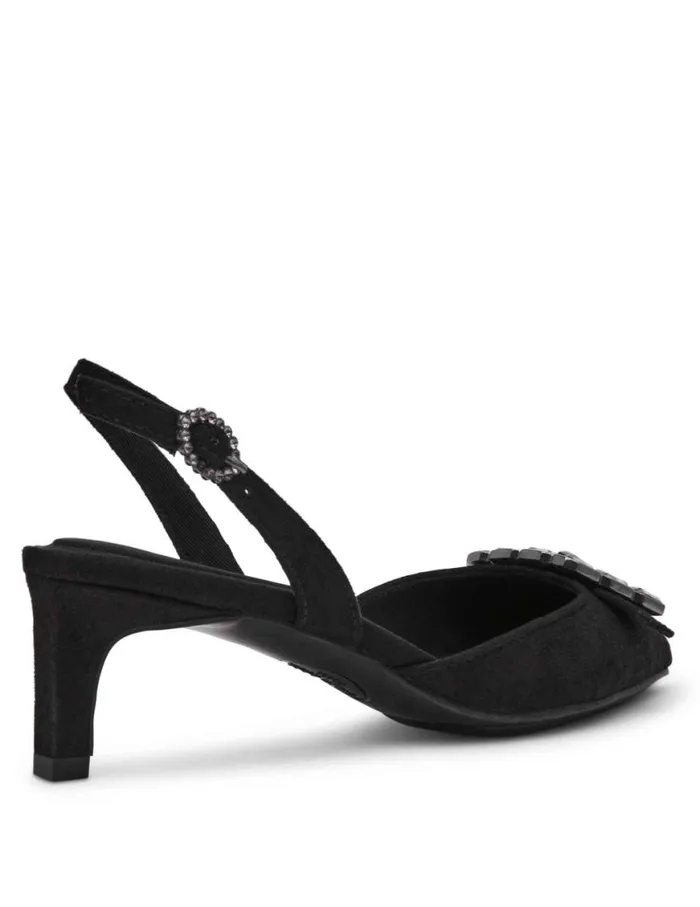 Women Inez Slingback Pump Black Anne Klein Heels
