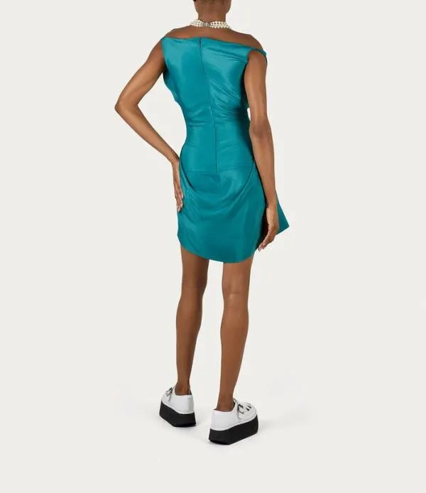 Women Iwona Corset Mini Dress Green Viviennewestwood Dresses