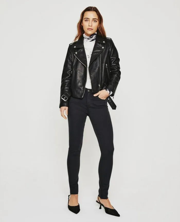 Women Jackets AG Jeans Rory Jacket True Black Women Jackets AG Jeans Rory Jacket True Black