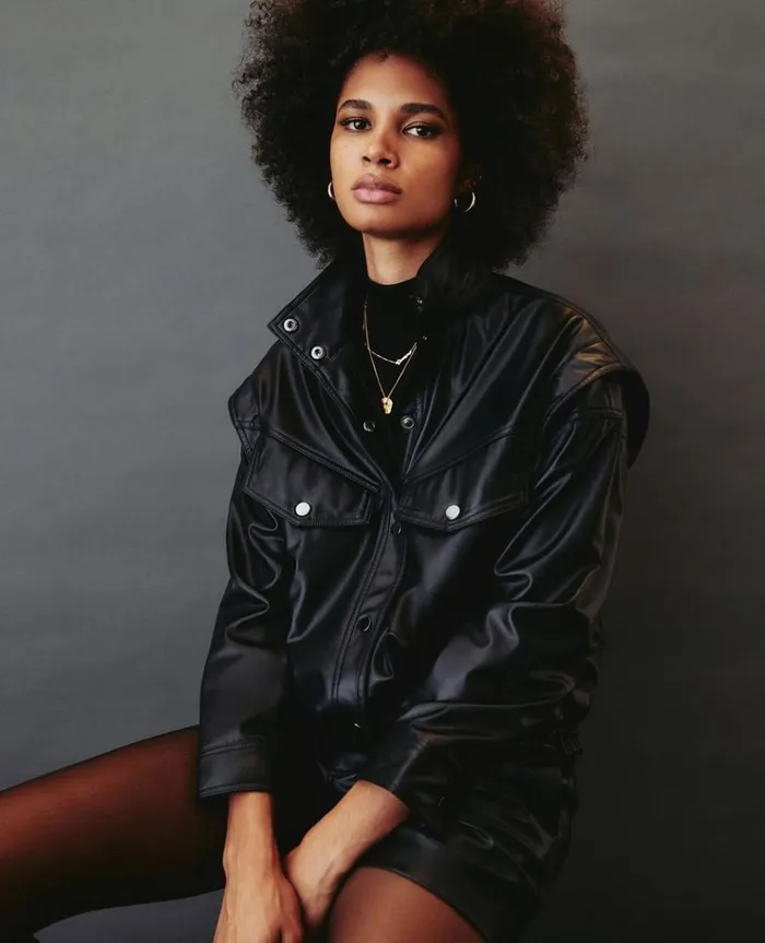 Women Jackets AG Jeans Santana Jacket True Black