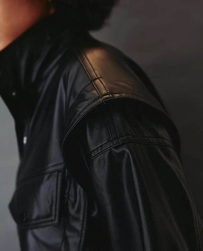 Women Jackets AG Jeans Santana Jacket True Black Women Jackets AG Jeans Santana Jacket True Black