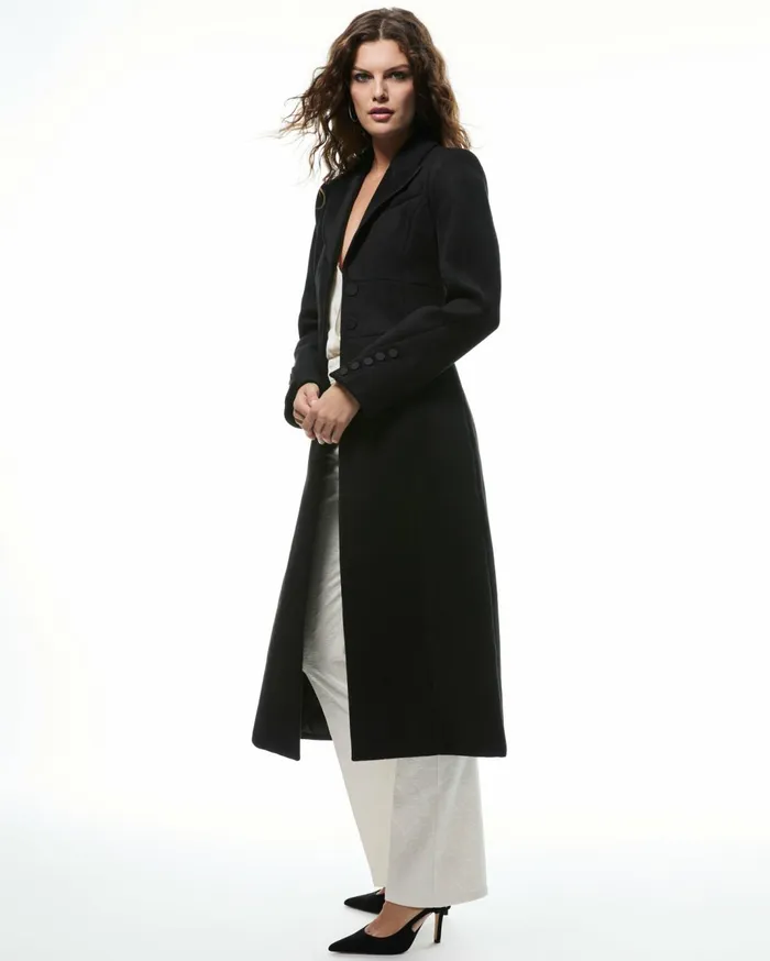 Women Jackets and Coats PAIGE 20th Anniversary Capsule Queens Coat 8211 Black