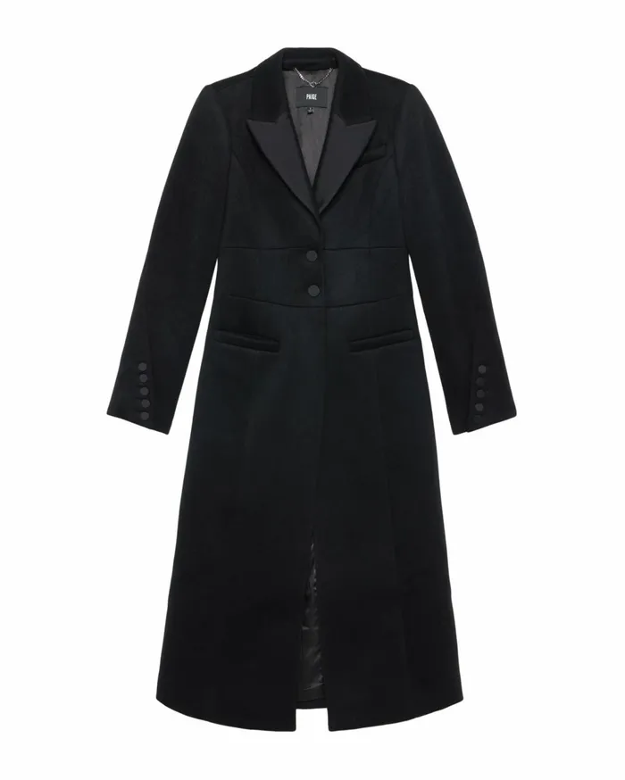 Women Jackets and Coats PAIGE 20th Anniversary Capsule Queens Coat 8211 Black