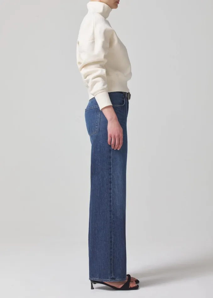 Women Jeans Citizens Of Humanity Annina High Rise Wide Leg 30034 Chantry