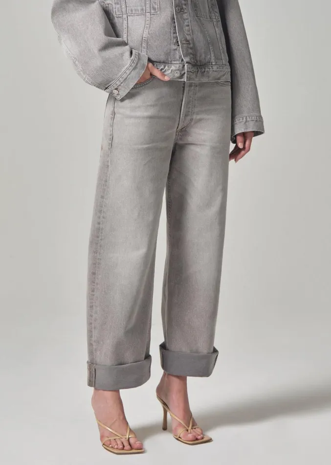 Women Jeans Citizens Of Humanity Ayla Baggy Quartz Grey