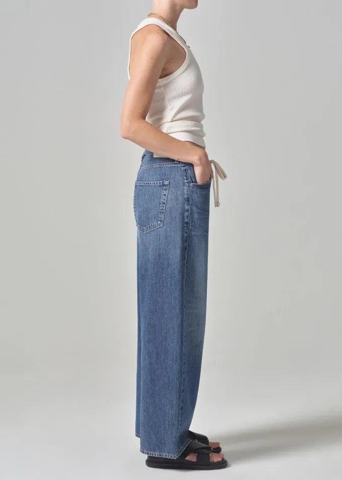 Women Jeans Citizens Of Humanity Brynn Drawstring Trouser Atlantis