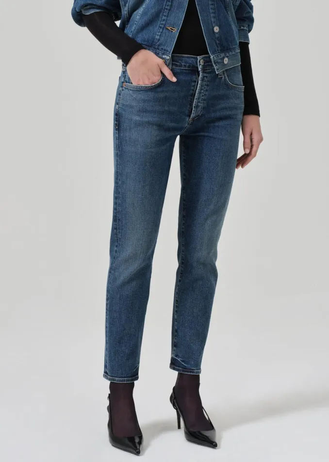 Women Jeans Citizens Of Humanity Emerson Mid Rise Relaxed 27034 Long Weekend