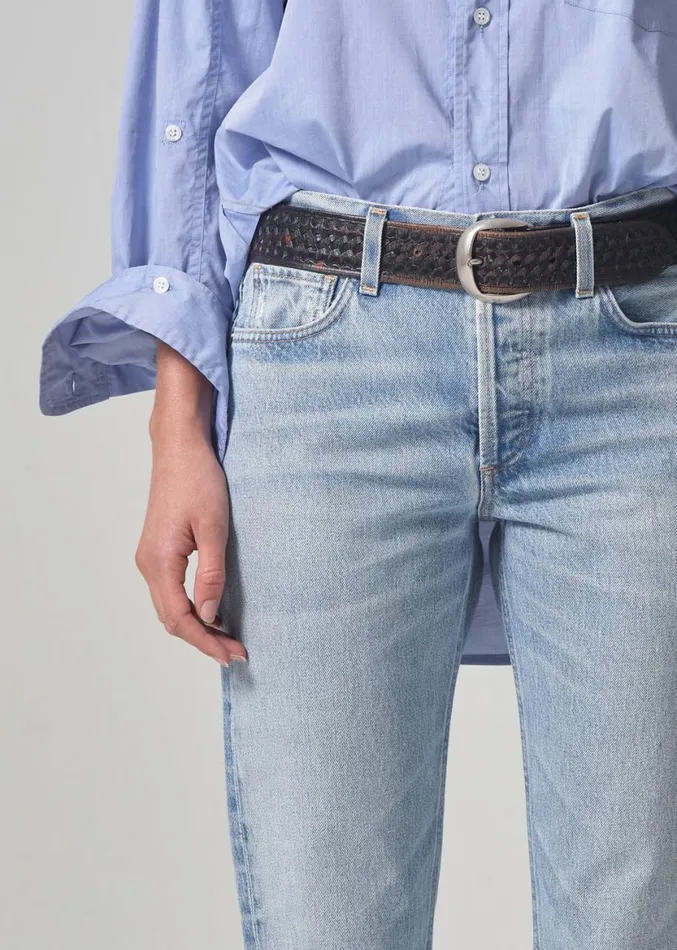 Women Jeans Citizens Of Humanity Isla Low Rise Straight Spector