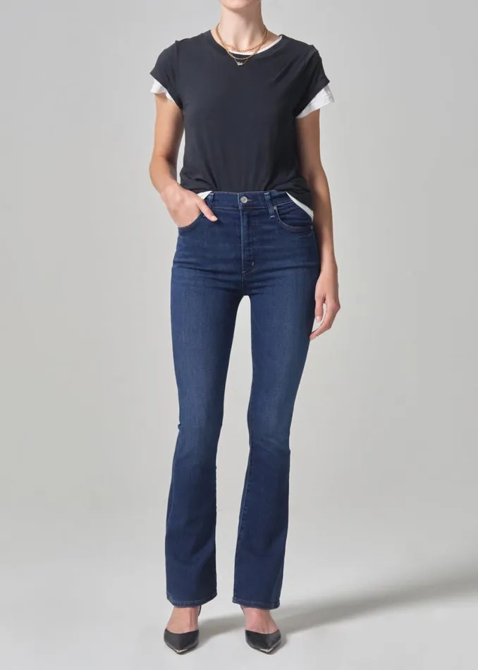 Women Jeans Citizens Of Humanity Lilah High Rise Bootcut 30034 Provance