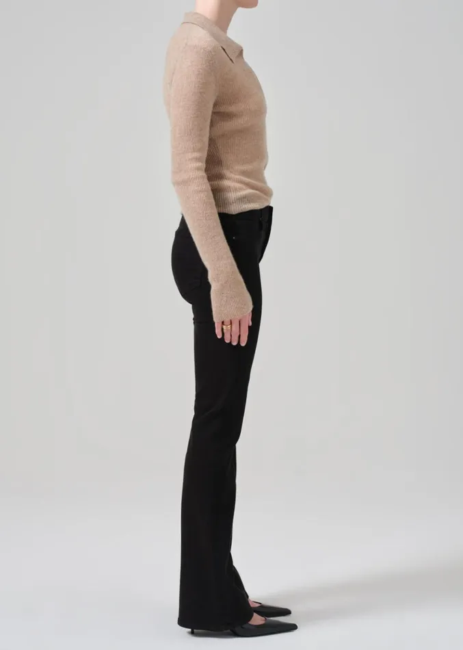 Women Jeans Citizens Of Humanity Lilah High Rise Bootcut 325034 Plush Black