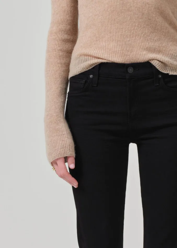 Women Jeans Citizens Of Humanity Lilah High Rise Bootcut 325034 Plush Black