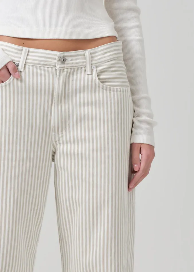 Women Jeans Citizens Of Humanity Miro Relaxed Jean Khaki Stripe
