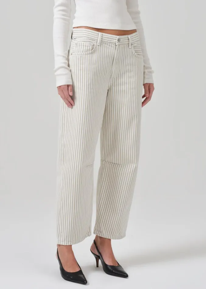 Women Jeans Citizens Of Humanity Miro Relaxed Jean Khaki Stripe