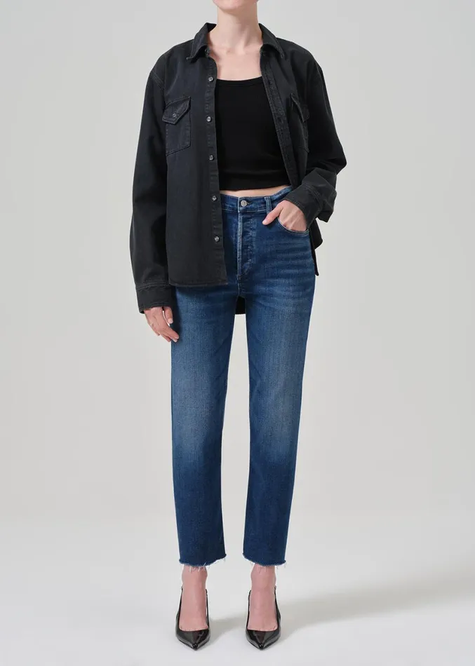 Women Jeans Citizens Of Humanity Petite Palma Straight Ambry