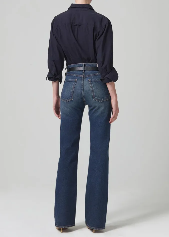 Women Jeans Citizens Of Humanity Vidia Mid Rise Boot Garnish