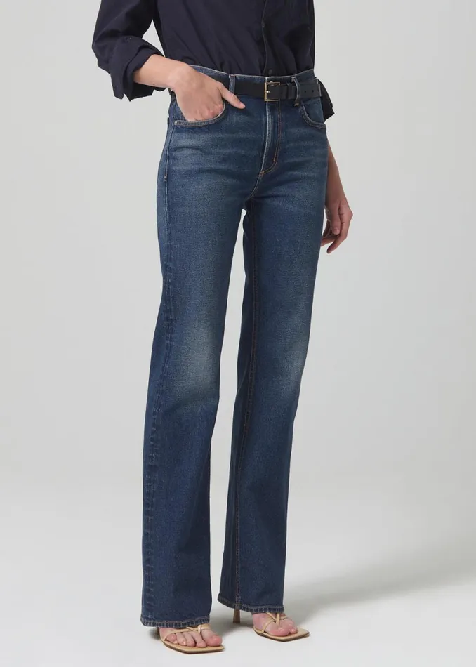 Women Jeans Citizens Of Humanity Vidia Mid Rise Boot Garnish