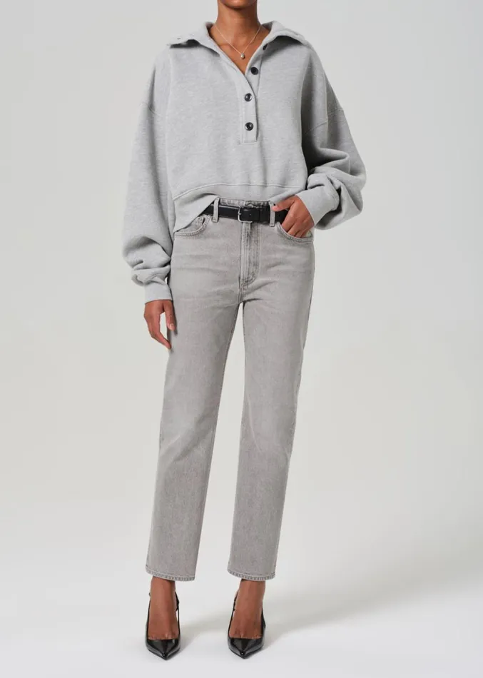 Women Jeans Citizens Of Humanity Zurie Ankle Quartz Grey