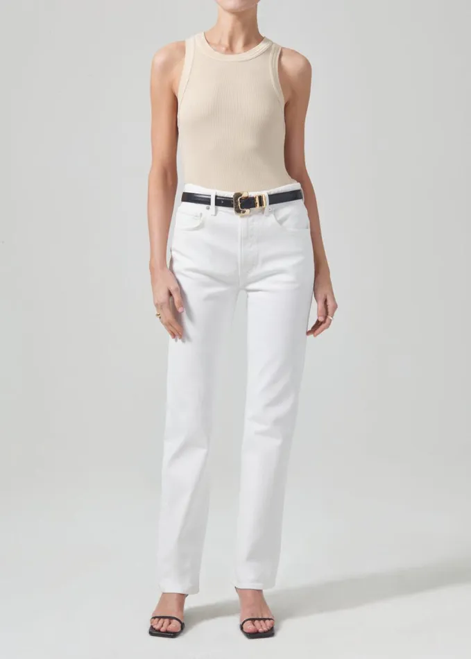 Women Jeans Citizens Of Humanity Zurie Straight Soft White