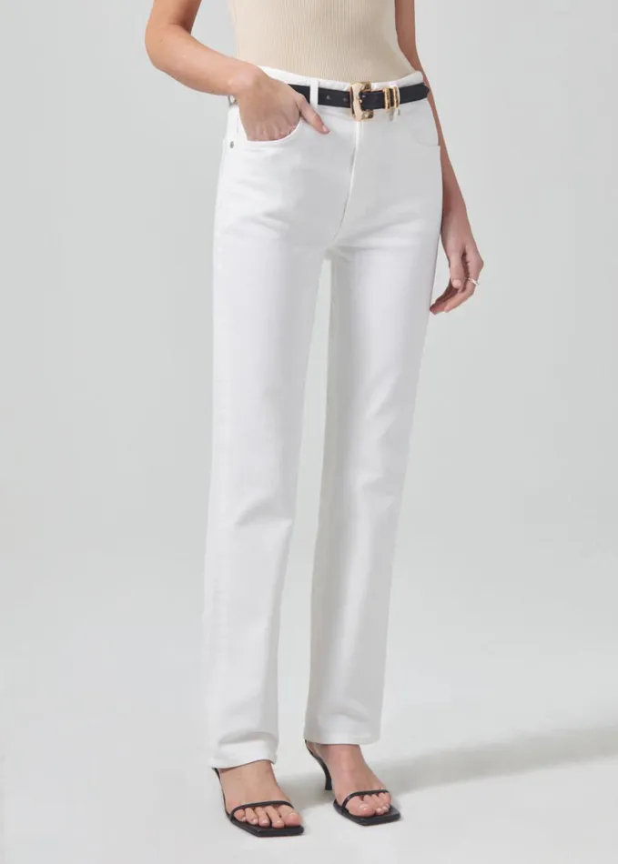 Women Jeans Citizens Of Humanity Zurie Straight Soft White