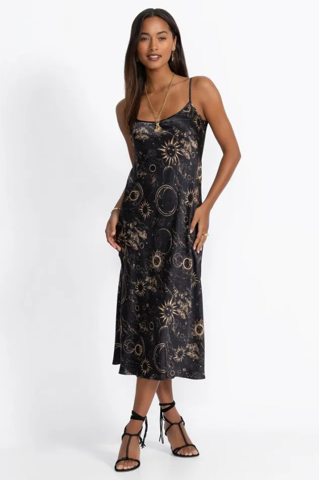 Women Johnny Was Dresses Modern Slip Dress Mina gold