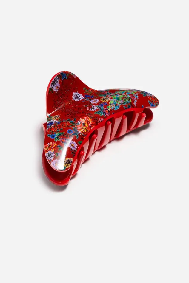 Women Johnny Was Hair Accessories Bobcat Forest Hairclip Bobcat Forest